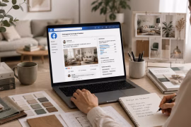 Facebook et design d’intérieur