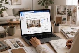 Facebook et design d’intérieur
